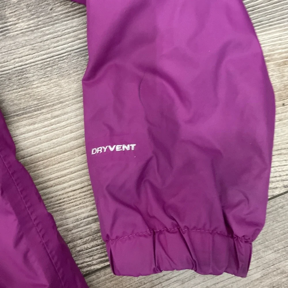 The North Face Girls‎ Dry Vent Waterproof 2 In 1 Jacket Fuchsia  Size L (10-12)
